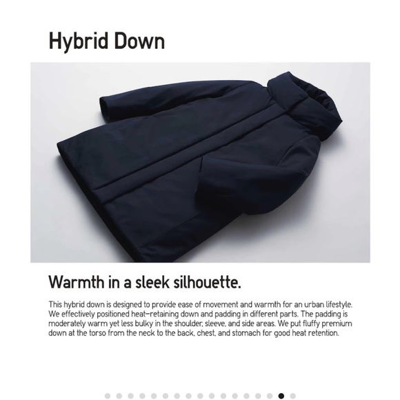 UNIQLO HYBRID DOWN JACKET - Picture 2 of 5